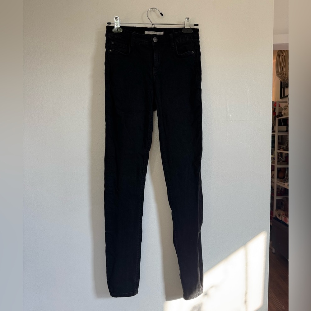 Zara black skinny jeans